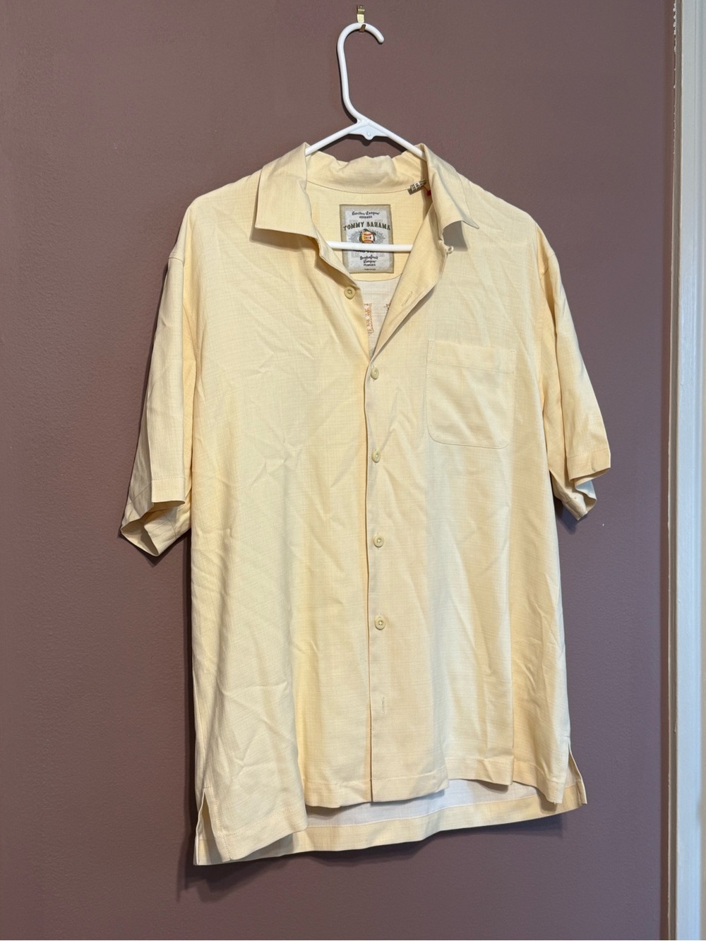 Tommy Bahama yellow MLB spring training 2010 “Grapefruit League” Shirt